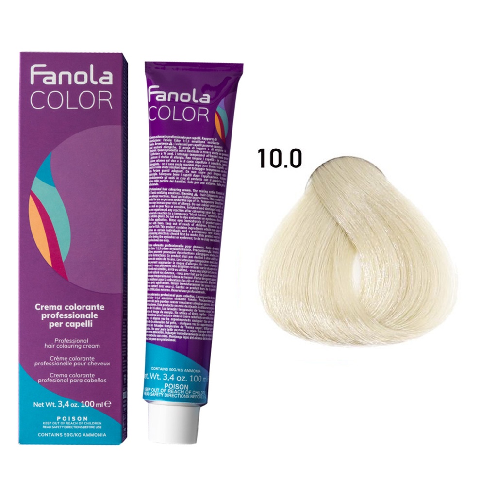 TINTE FANOLA 10.0 100ML NATURAL