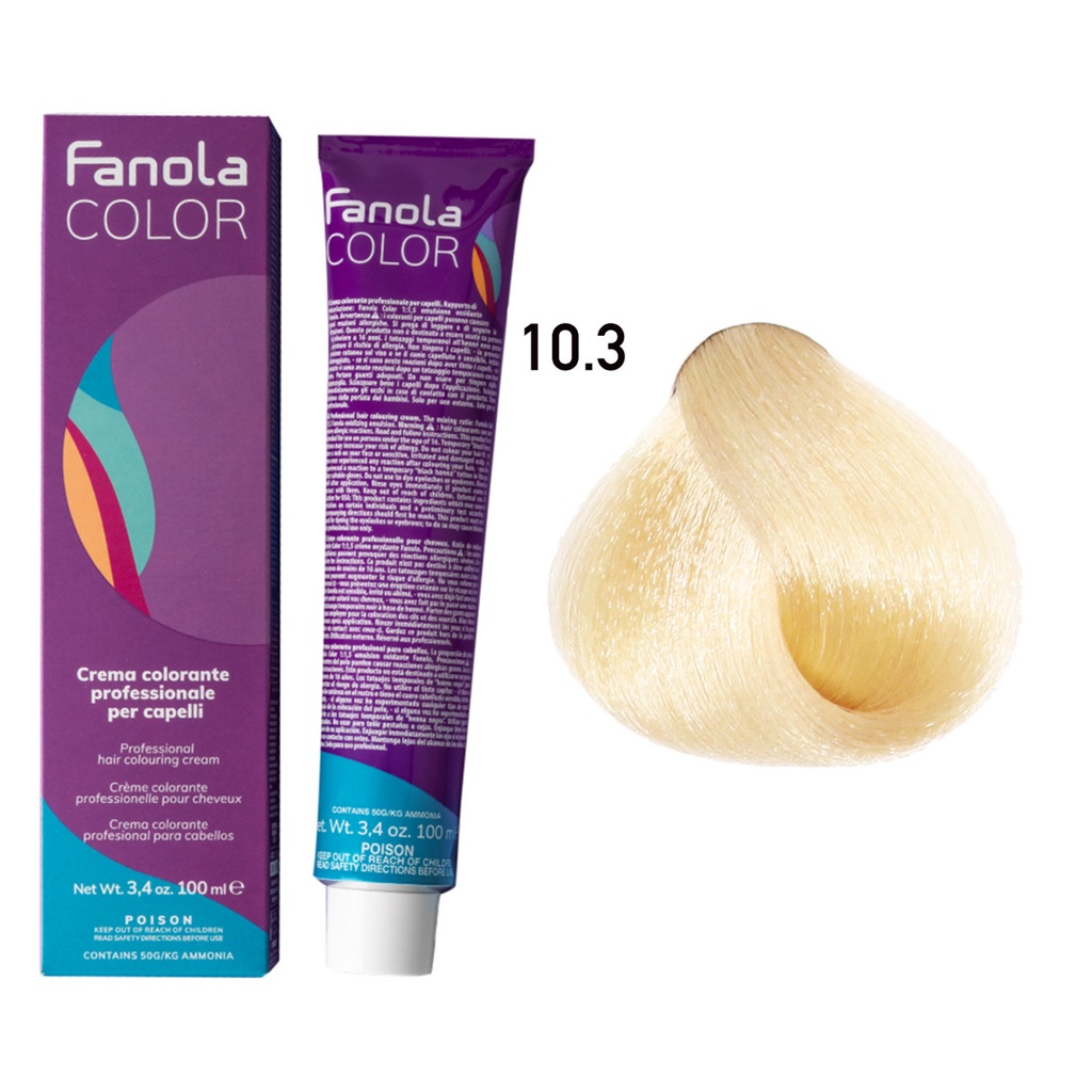 TINTE FANOLA 10.03 100ML NATURAL DORADO