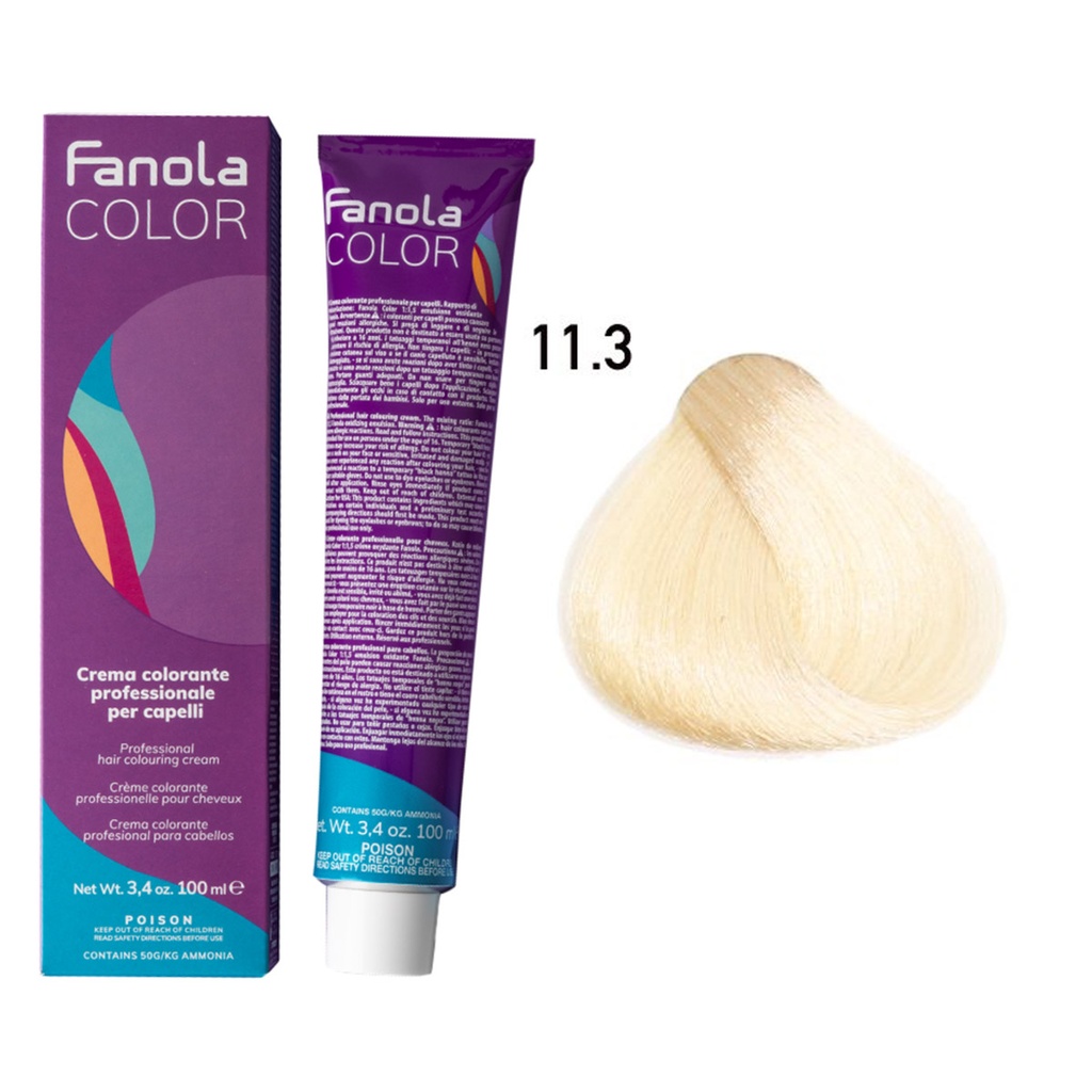 TINTE FANOLA 11.3 100ML DORADO