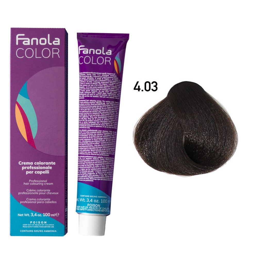 TINTE FANOLA 4.03 100ML NATURAL DORADO
