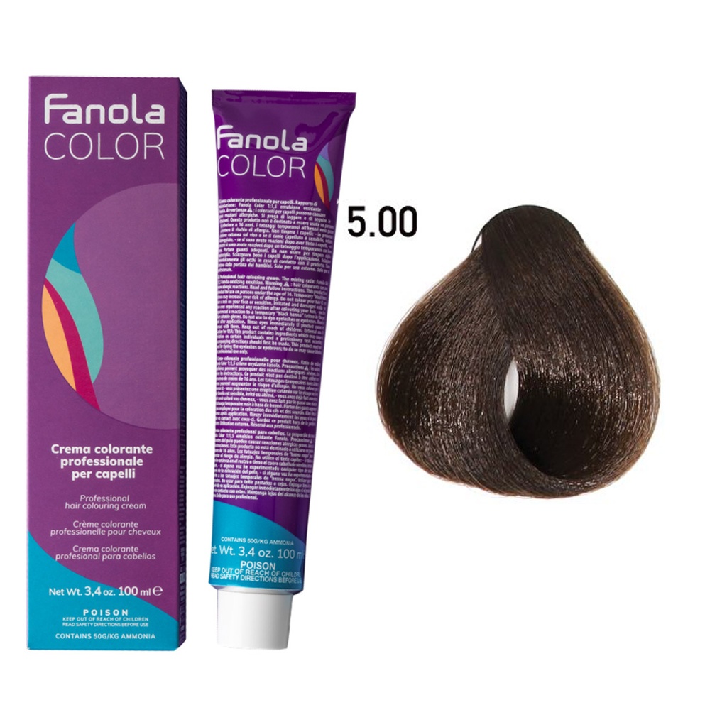 TINTE FANOLA 5.00 100ML NATURAL INTENSO