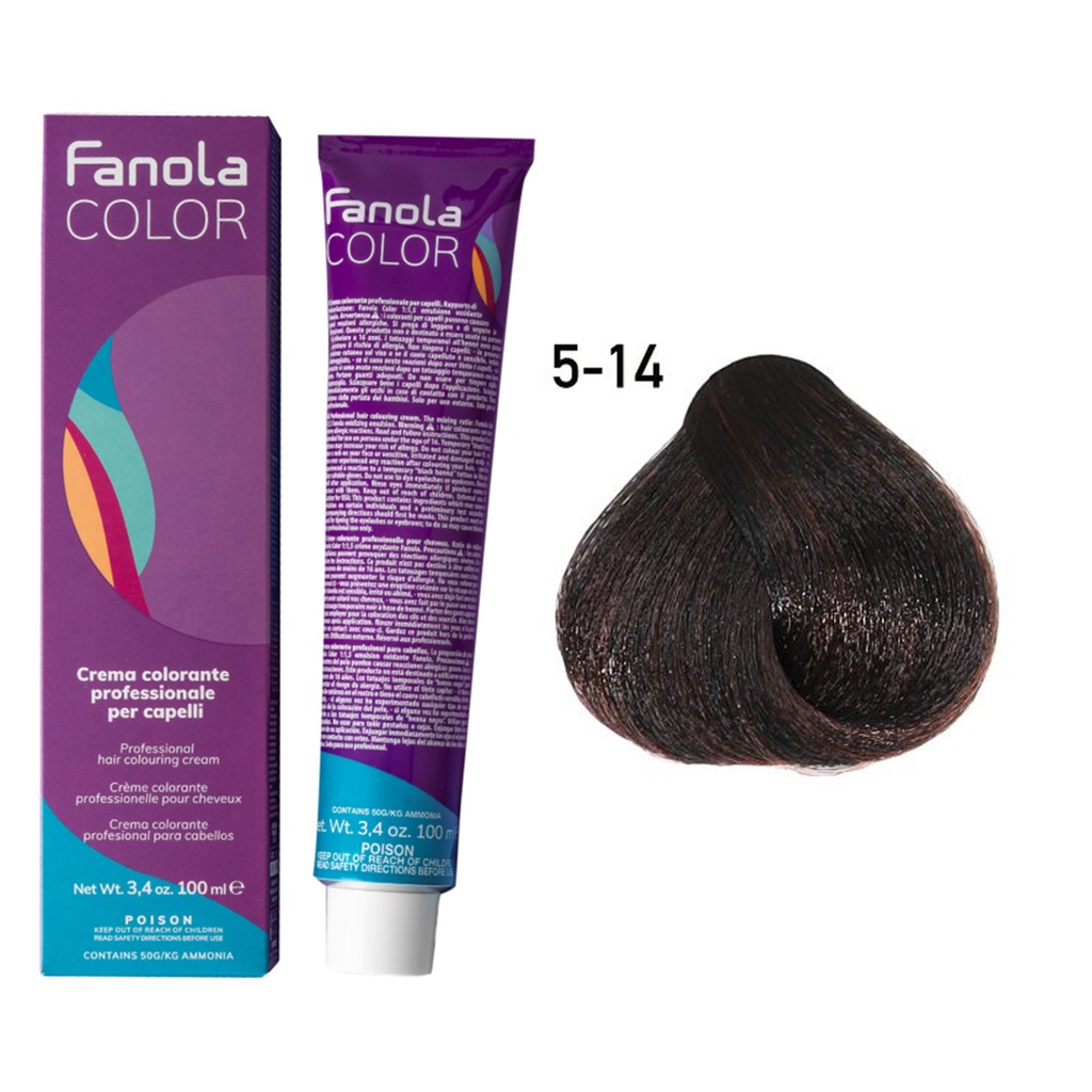 TINTE FANOLA 5.14 100ML MARRON