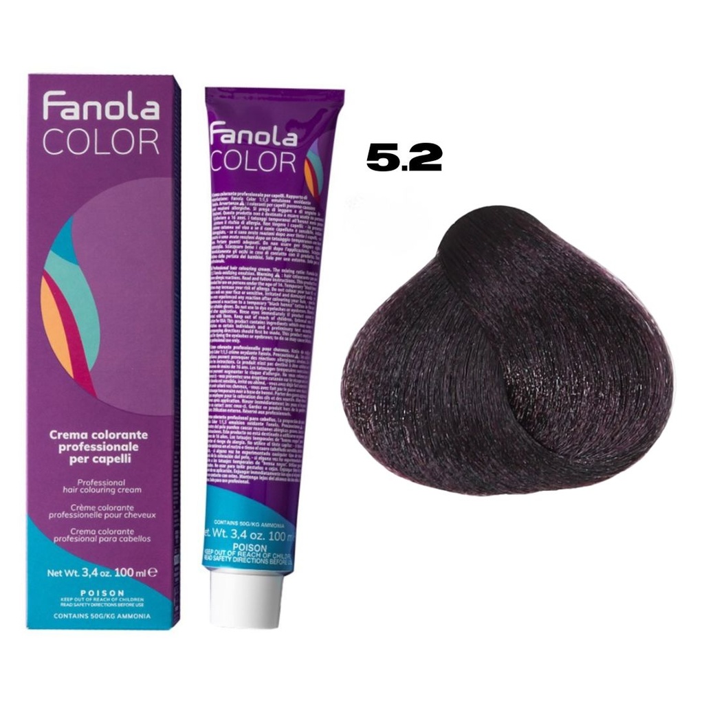 TINTE FANOLA 5.2 100ML VIOLETA