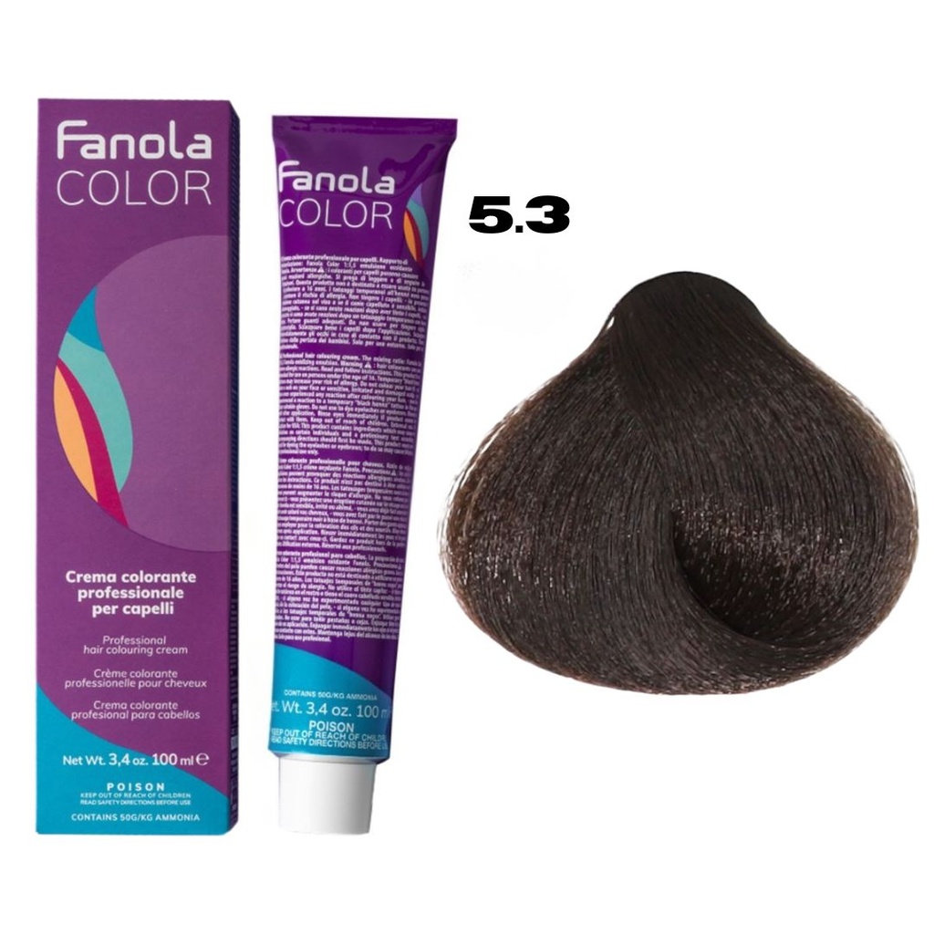 TINTE FANOLA 5.3 100ML DORADO