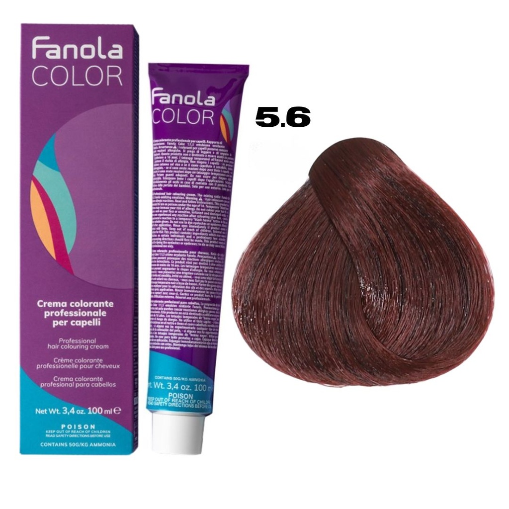 TINTE FANOLA 5.6 100ML ROJOS