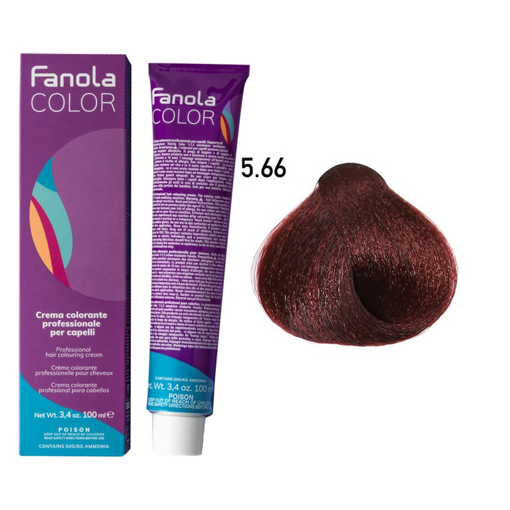 TINTE FANOLA 5.66 100ML ROJOS INTENSO