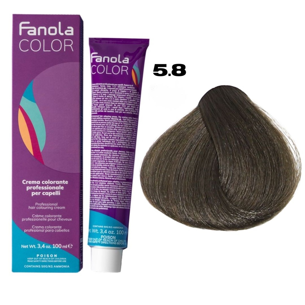 TINTE FANOLA 5.8 100ML MATE