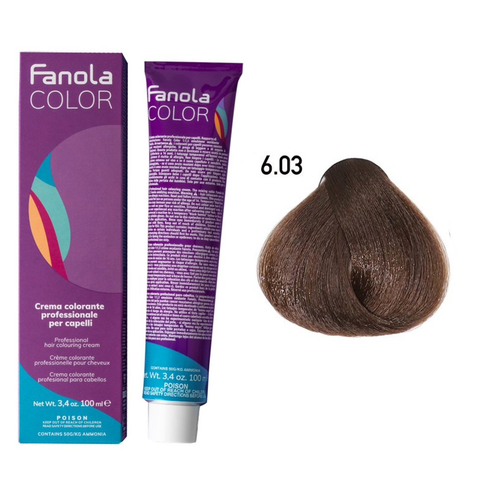 TINTE FANOLA 6.03 100ML NATURAL DORADO