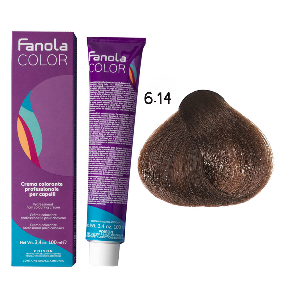 TINTE FANOLA 6.14 100ML MARRON