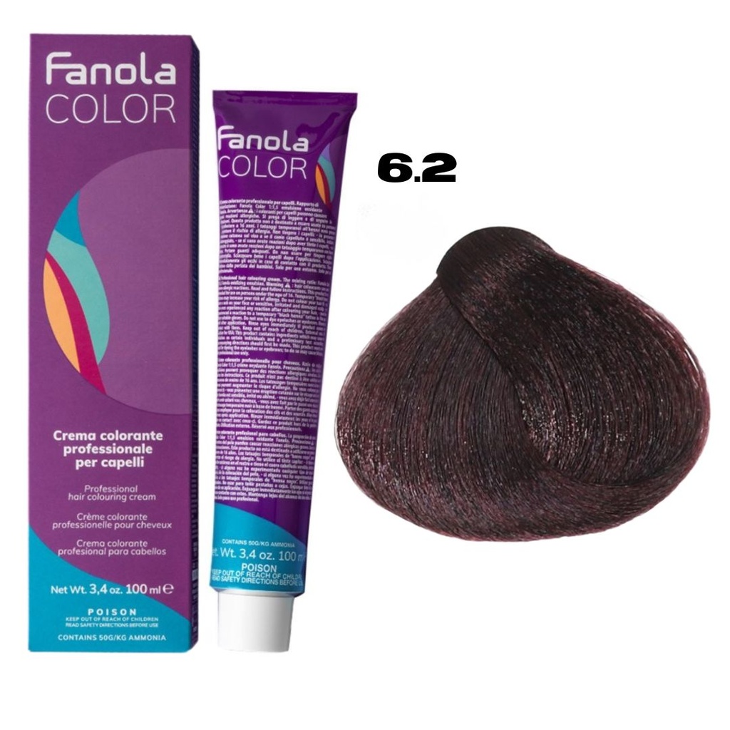 TINTE FANOLA 6.2 100ML VIOLETA
