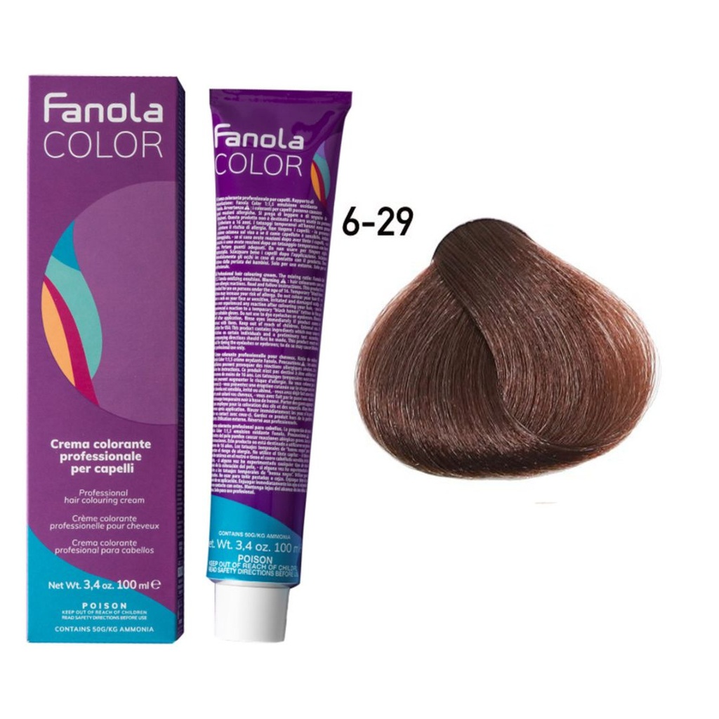 TINTE FANOLA 6.29 100ML CHOCOLATE
