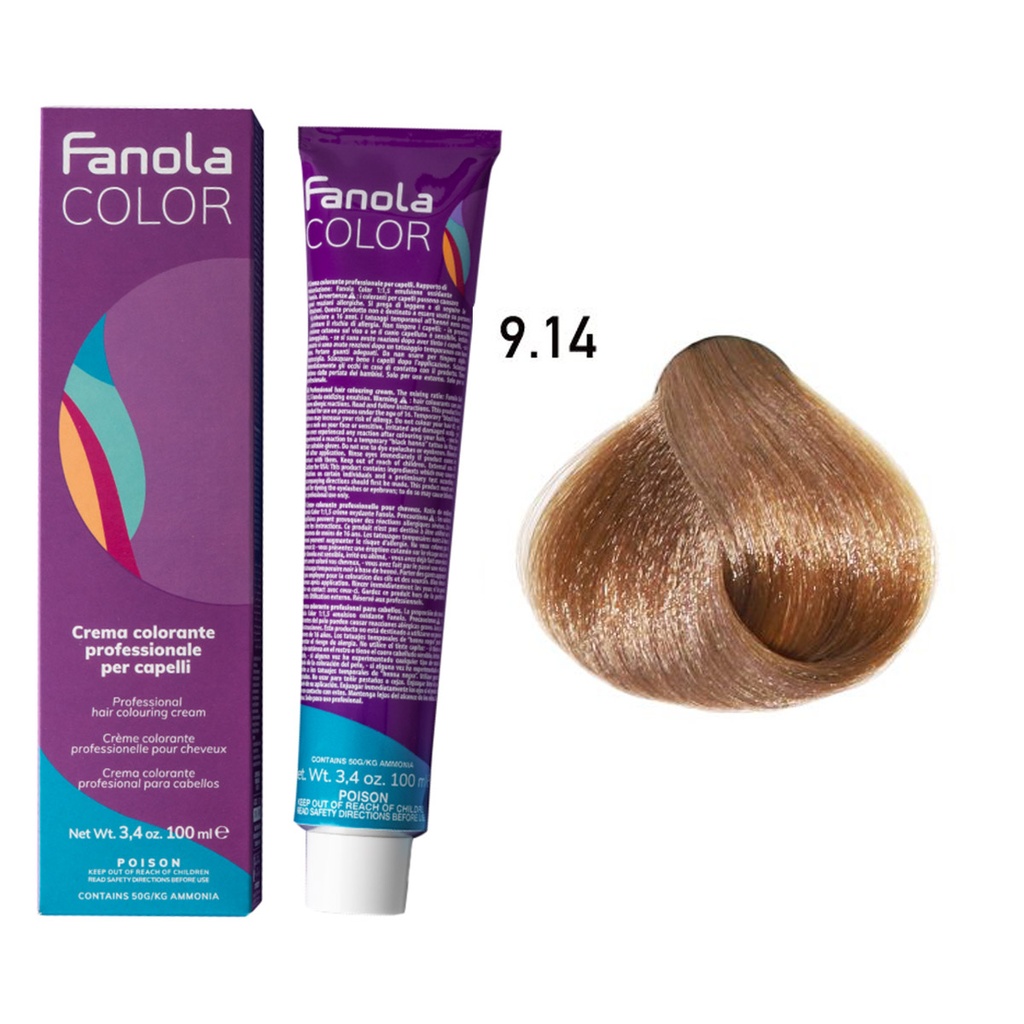 TINTE FANOLA 9.14 100ML MARRON