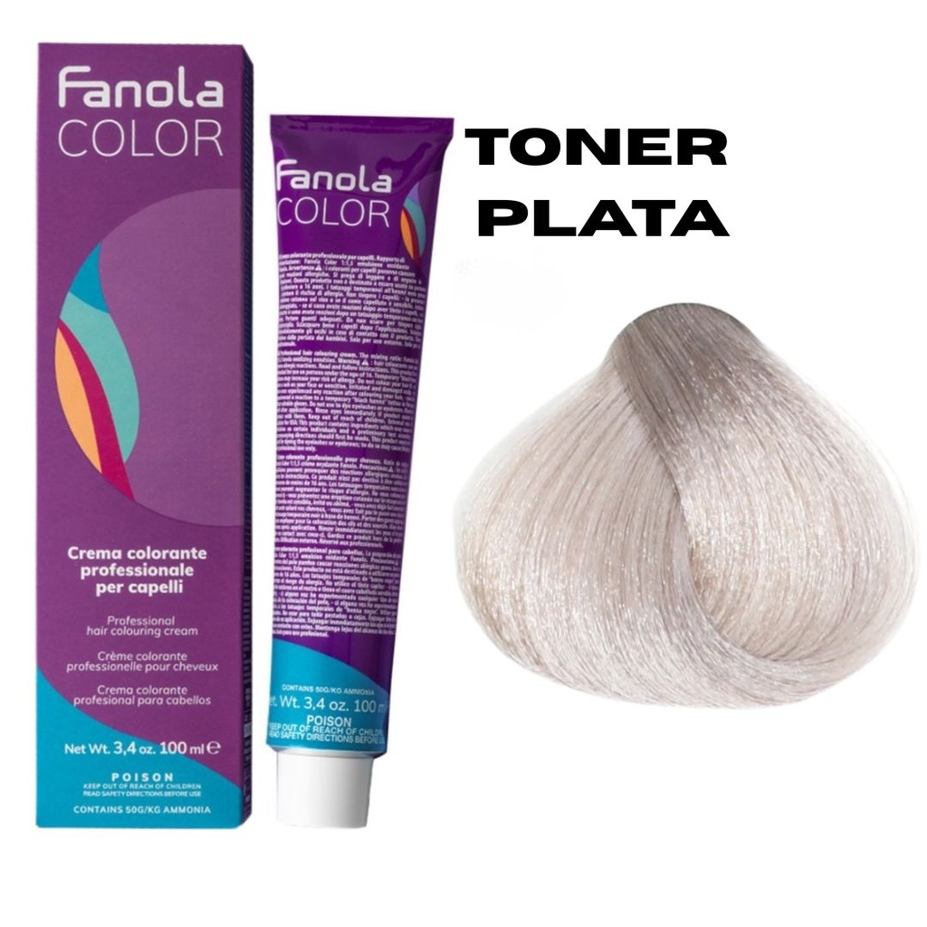 TINTE FANOLA TONER PLATA 100ML CORRECTOR