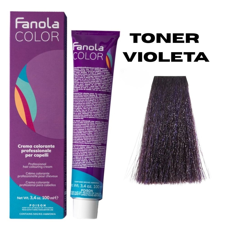 TINTE FANOLA TONER VIOLETA 100ML CORRECTOR