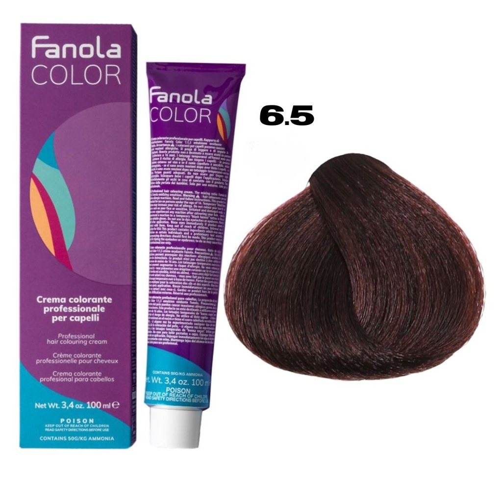 TINTE FANOLA 6.5 100ML CAOBAS