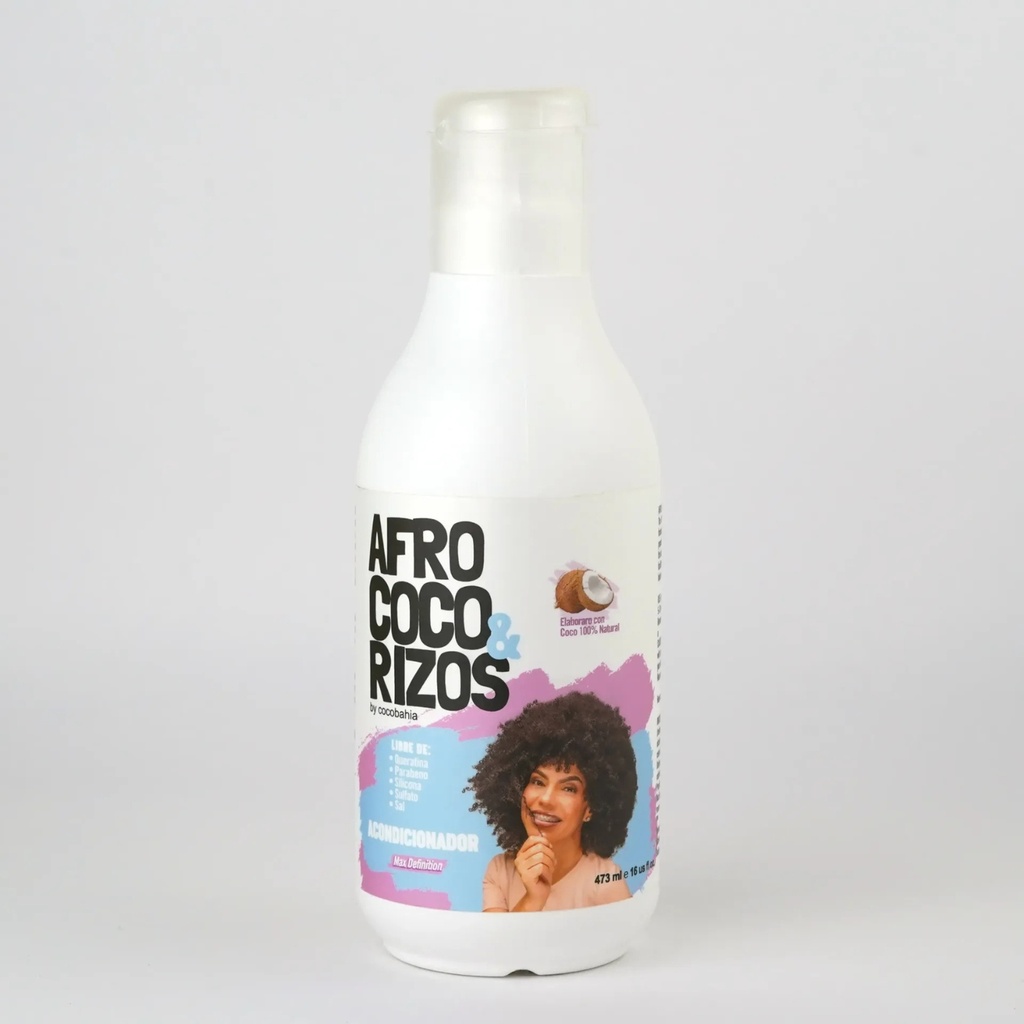 Afro Coco & Rizos Acondicionador 16 OZ