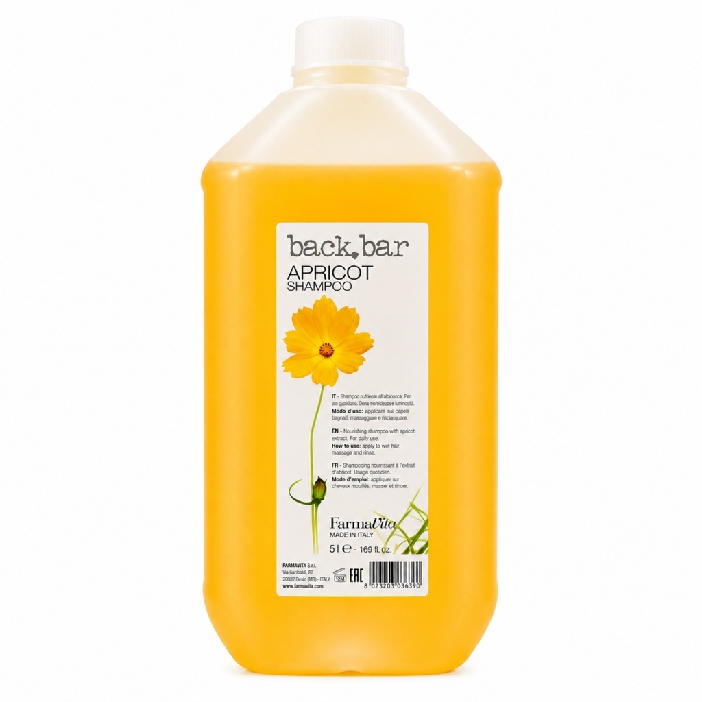 BACKBAR SHAMPOO NUTRIENTE ALBARICOQUE 5LT