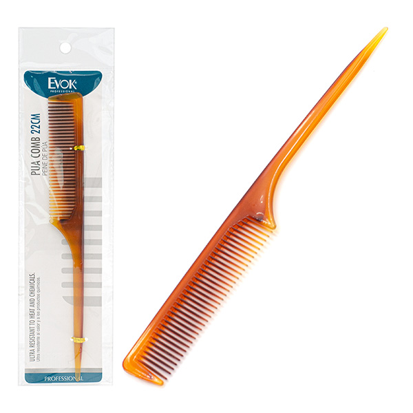 PEINE AMBAR COLA RATON