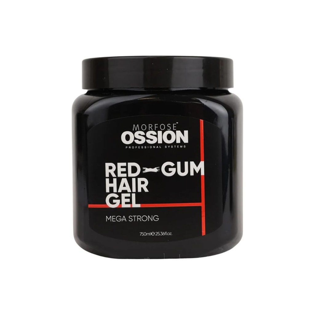 MEGA STRONG RED GUM HAIR GEL 750ML