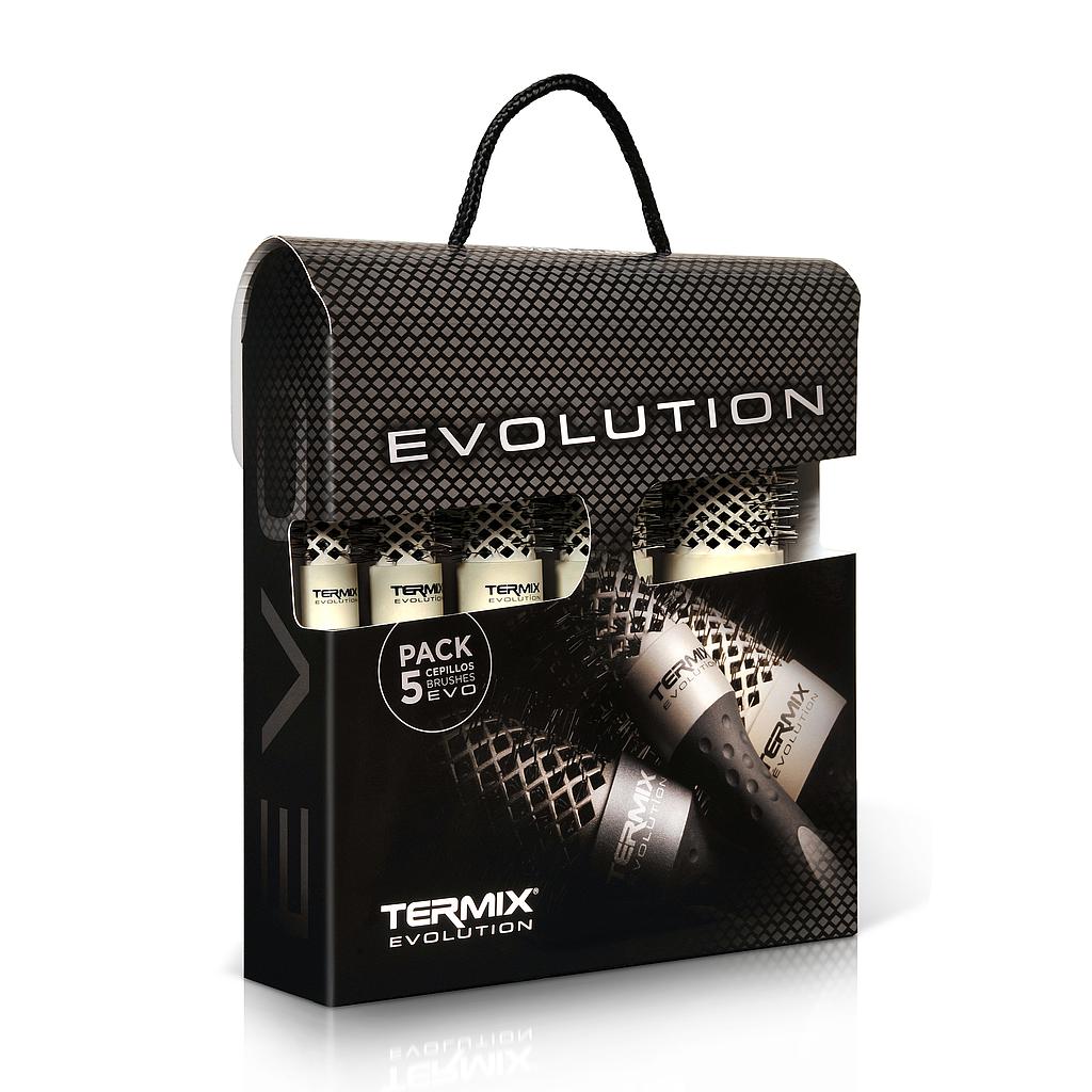 TERMIX CEPILLOS EVO SOFT BEAUTY KIT 5 UNIDS