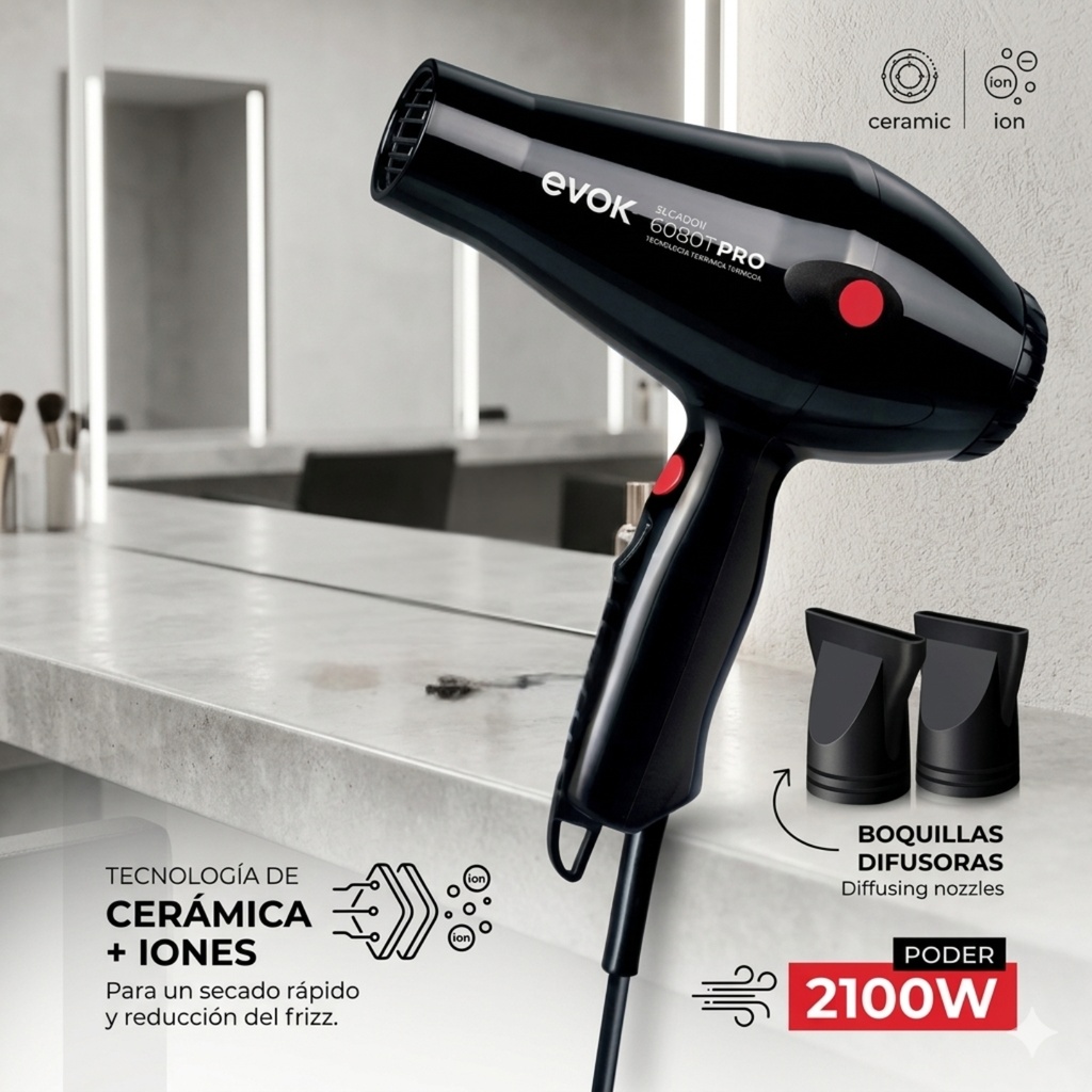 BLOWER CABELLO 2100 WATT  MOD 6080-T