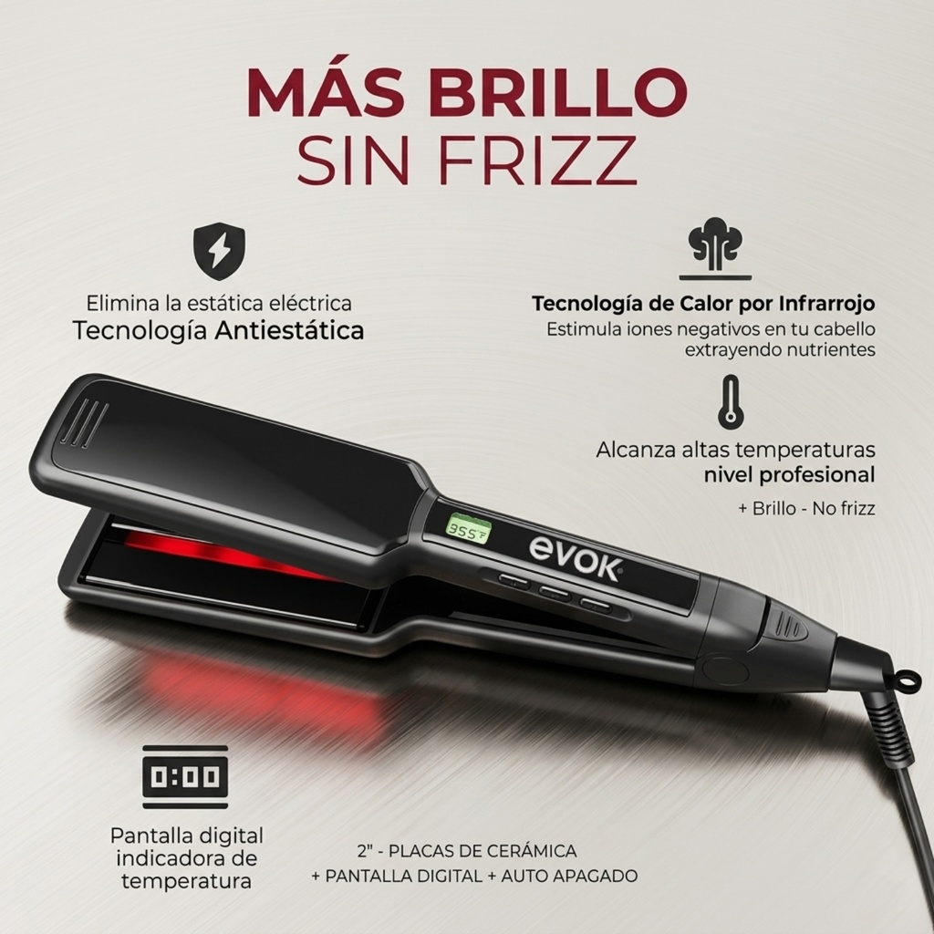 Plancha para el Cabello Serie PRO 355