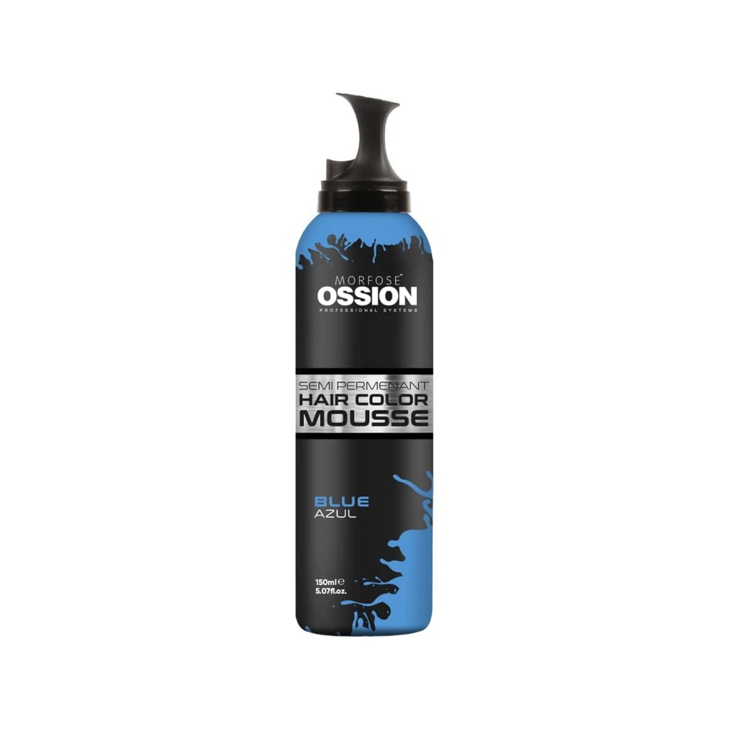 HAIR COLOR MOUSSE BLUE 150ML