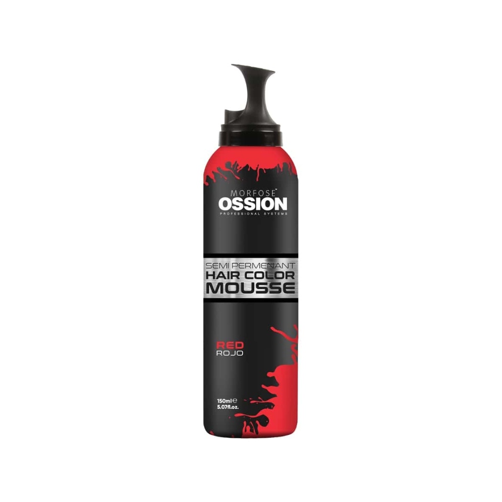 HAIR COLOR MOUSSE RED 150ML