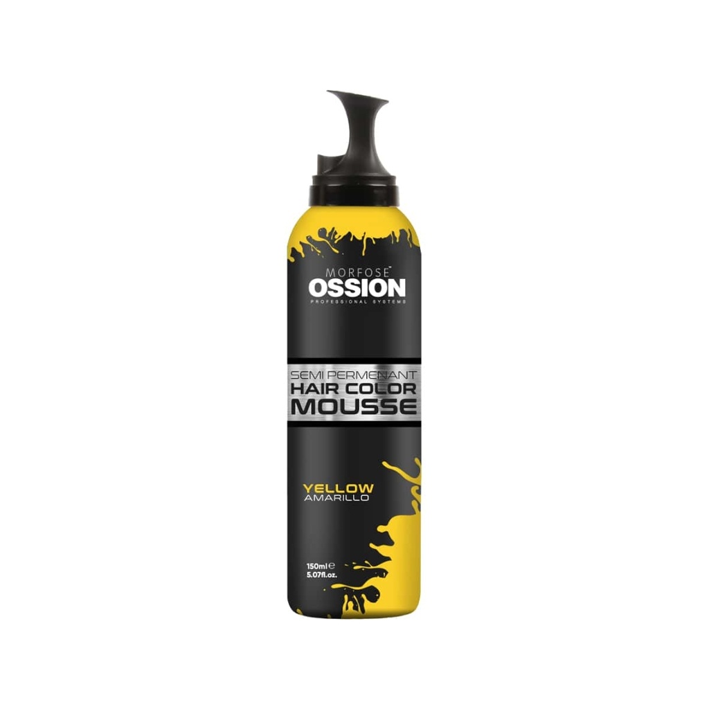 HAIR COLOR MOUSSE YELLOW 150ML