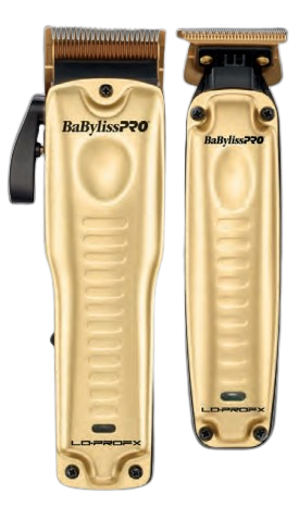 BaBylissPRO® PACK CLIPPER LO-PRO TRIMMER LO-PRO GOLD