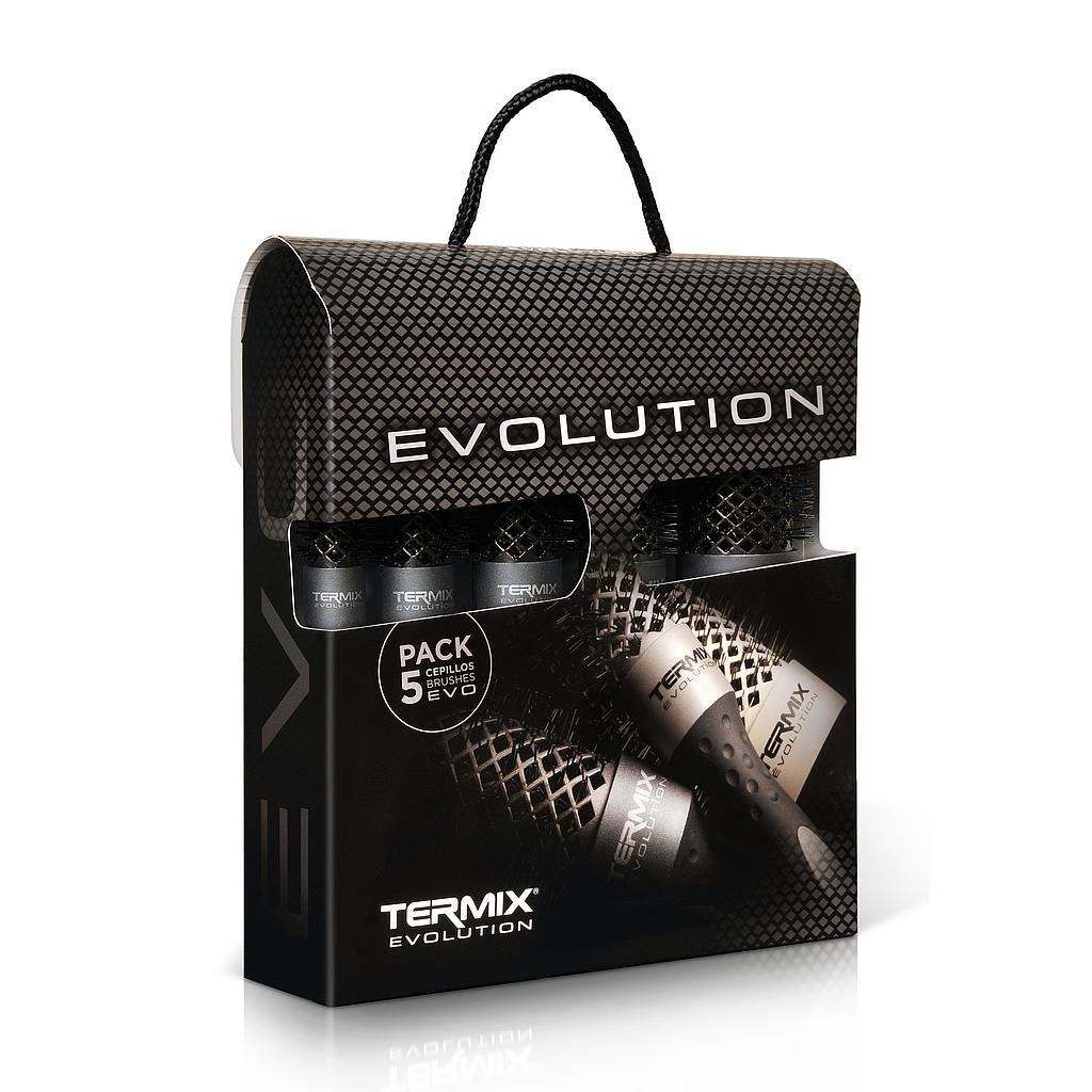 TERMIX CEPILLOS EVO PLUS BEAUTY KIT 5 UNIDS