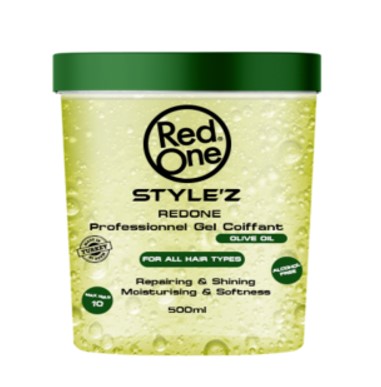 STYLE'Z PROFESSIONAL HAIR GEL - OLIVE OIL 483ML