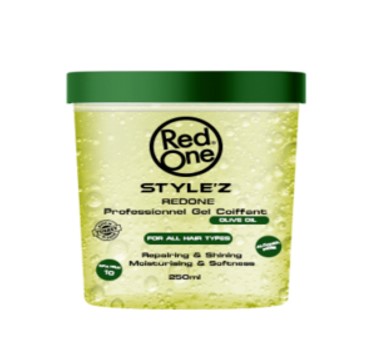 STYLE'Z PROFESSIONAL HAIR GEL - OLIVE OIL 236ML