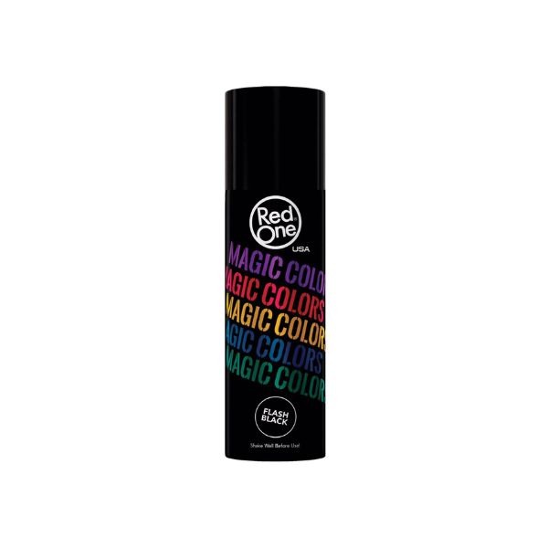 SPRAY DE COLOR FLASH BLACK