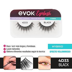 PESTAÑAS POSTIZAS 4D 33 EVOK