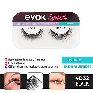 PESTAÑAS POSTIZAS 4D 32 EVOK