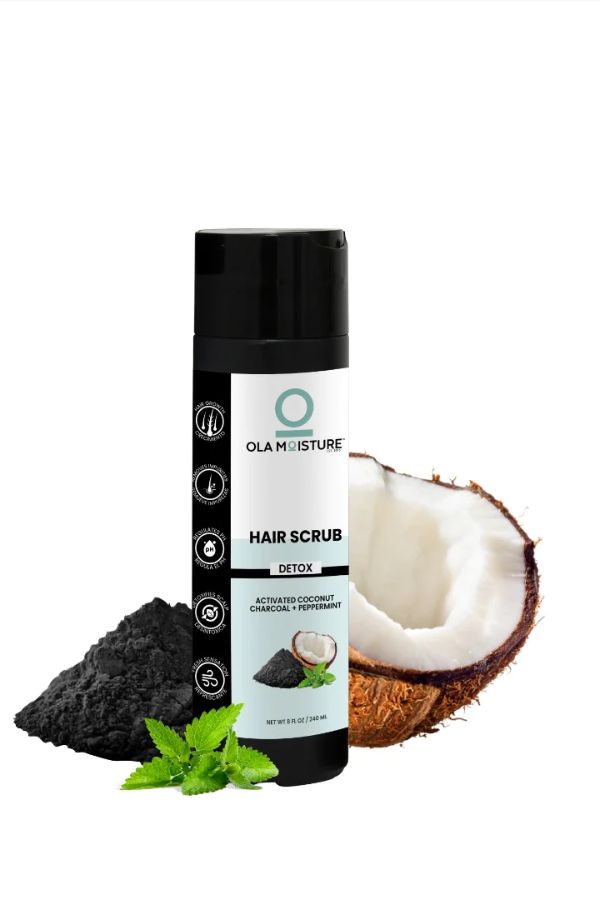 CONTROL DE GRASA EXFOLIENATE 8OZ/ HAIR SCRUB DETOX