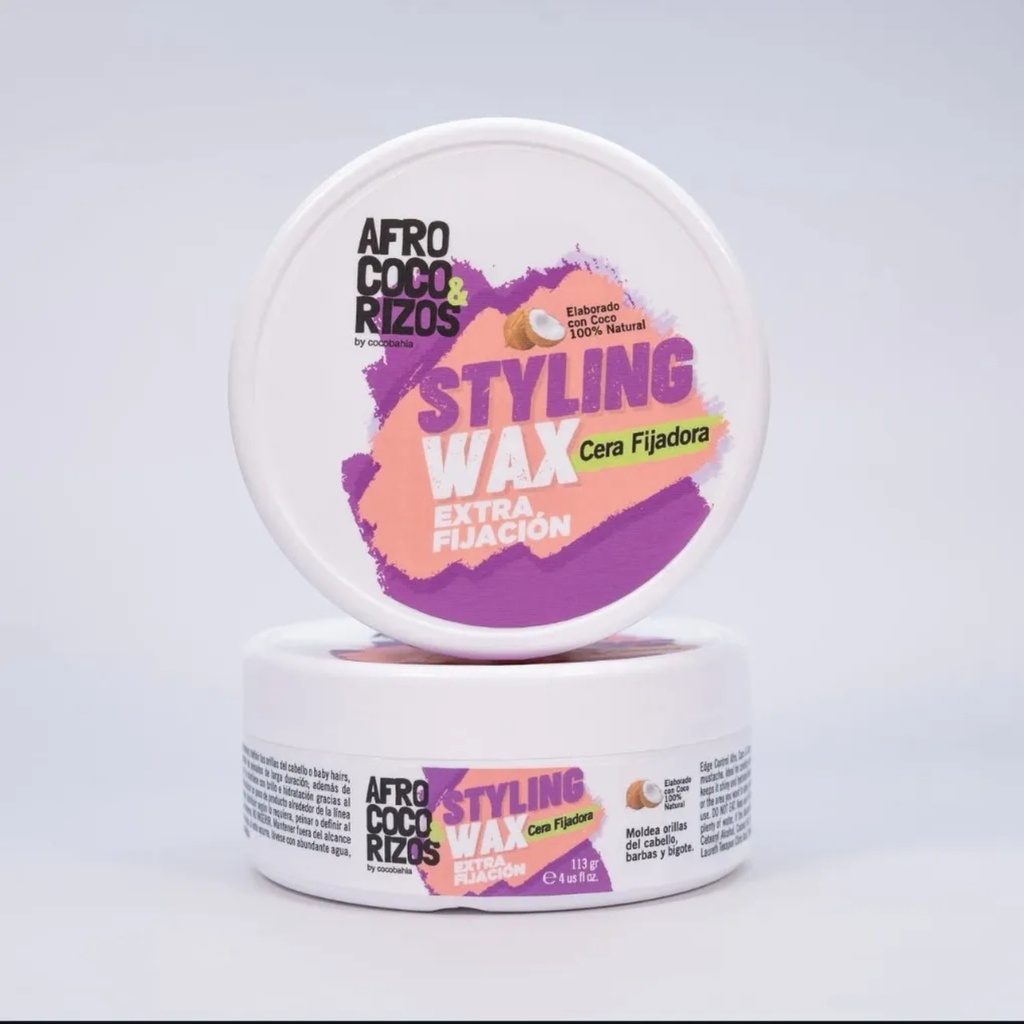 Afro Coco & Rizos Cera Moldeadora 4 OZ