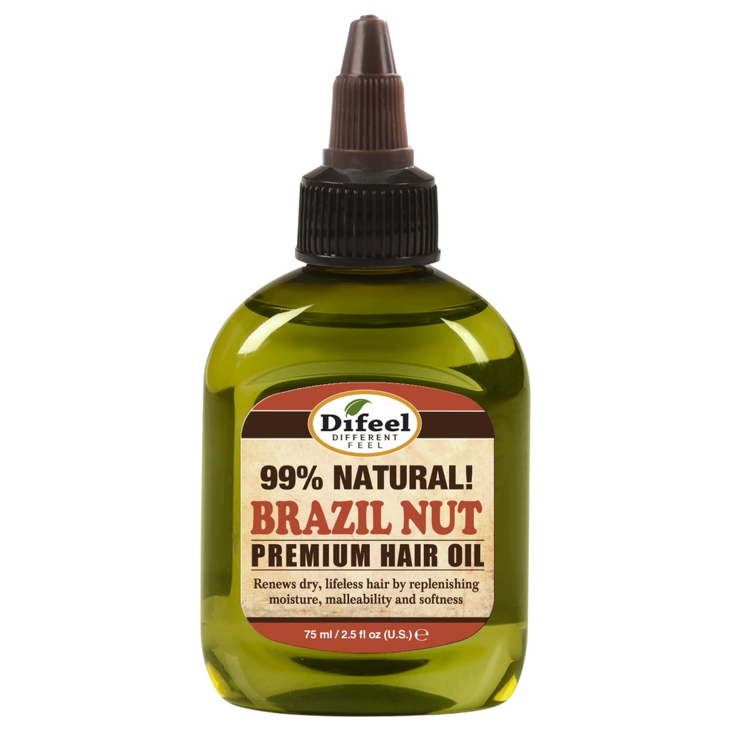 Premium Natural Hair Oil Brazilian nut 75 ml