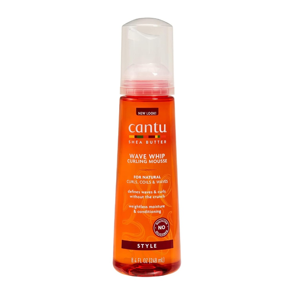 CANTU WAVE WHIP CURLING MOUSSE 8.4OZ (*)