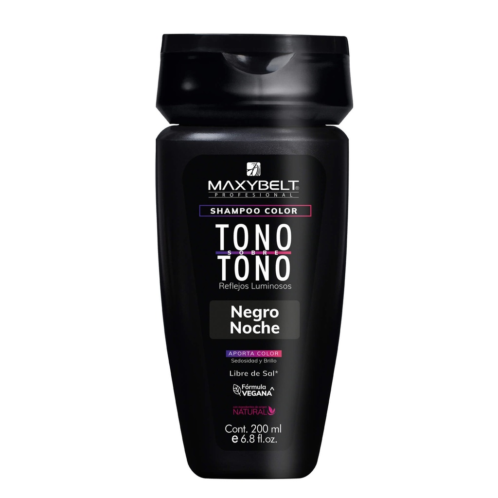 SHAMPOO COLOR  NEGRO NOCHE * 200 ML
