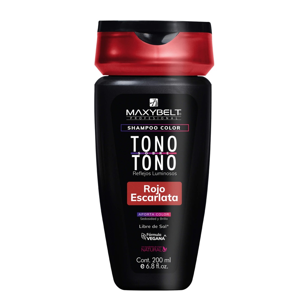 SHAMPOO COLOR  ROJO ESCARLATA * 200 ML
