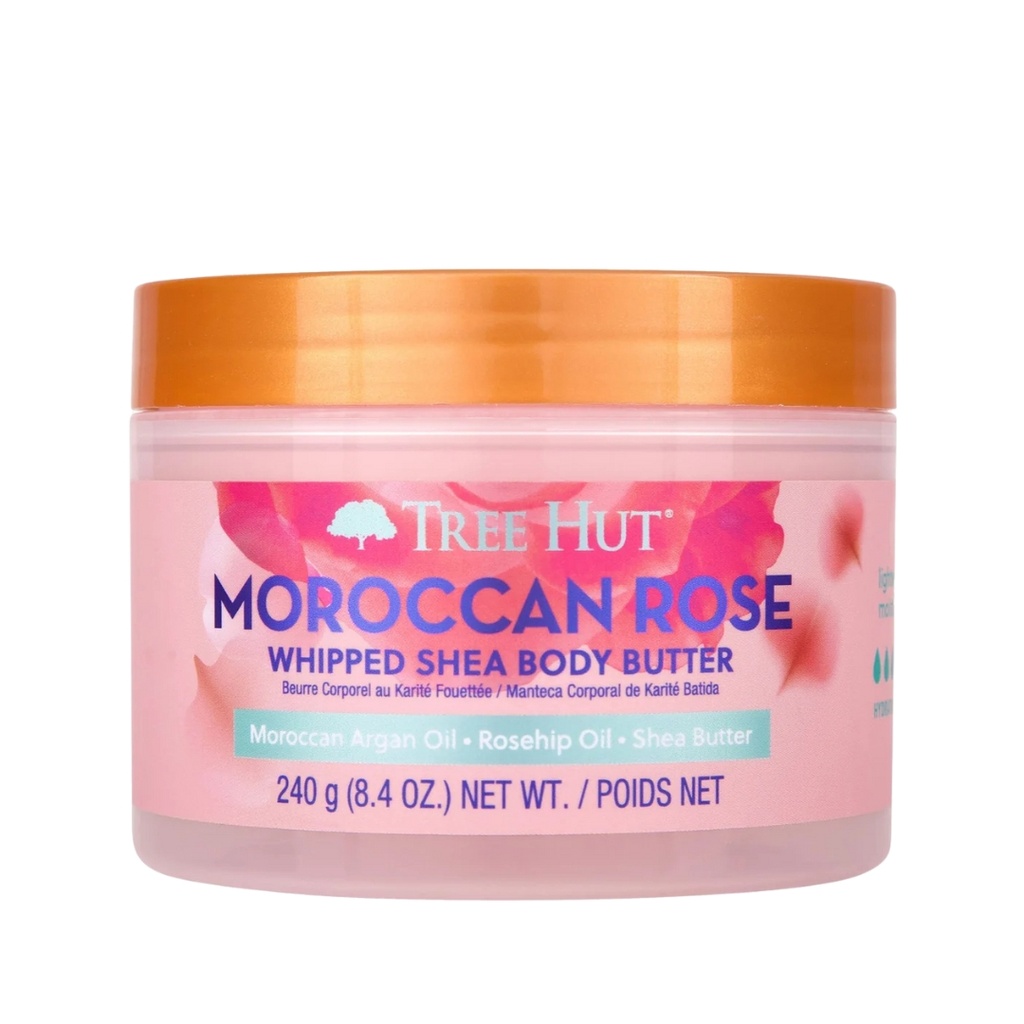 WHIPPED BODY BUTTER MOROCCAN ROSE 8.4OZ