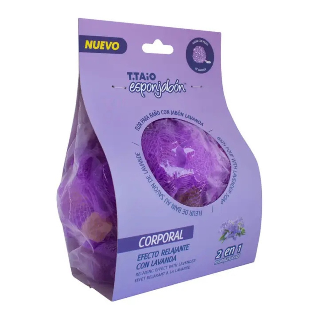 BORLA DE BAÑO - LAVANDA