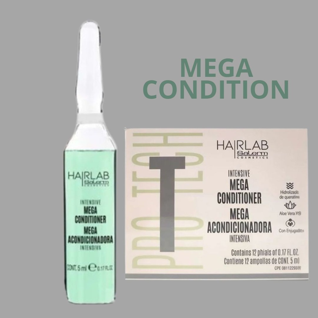 AMPOLLA SALERM MEGA ACONDIONADORA 12X5 ML