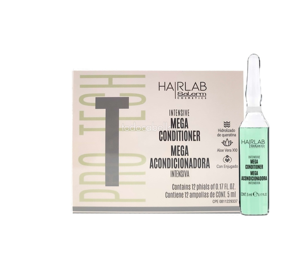 AMPOLLA SALERM MEGA ACONDIONADORA 12X5 ML