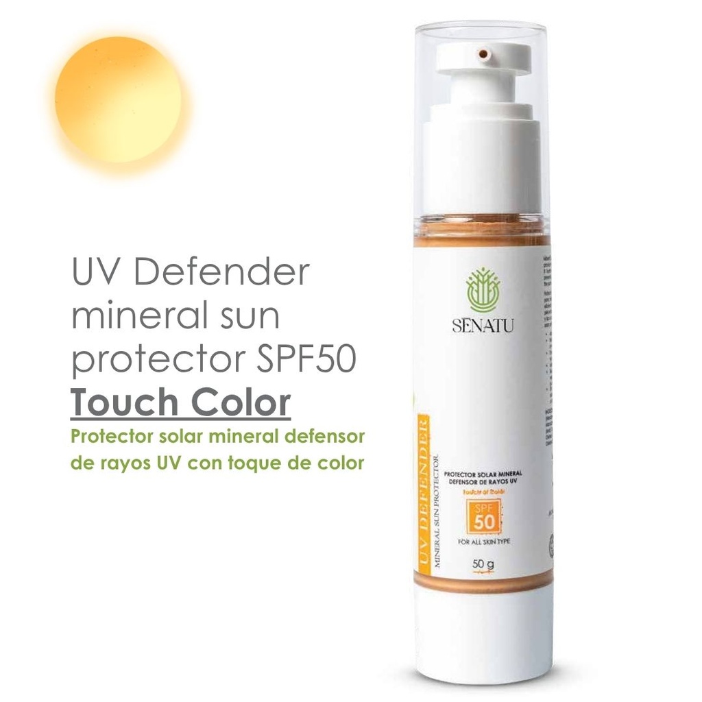 UV Defender Mineral Touch of Color Sun Protector SPF 50