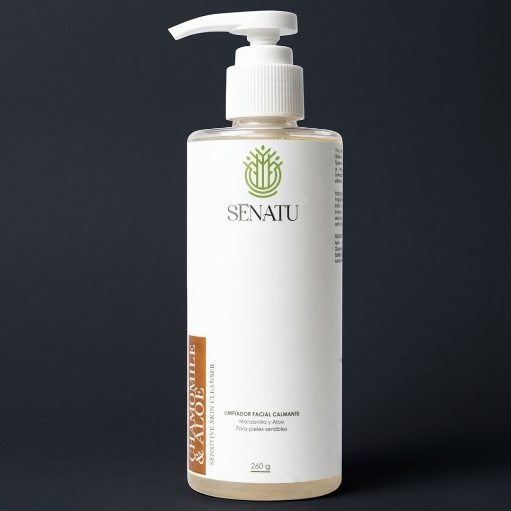 Jabón Facial Camomila y Aloe Piel Madura