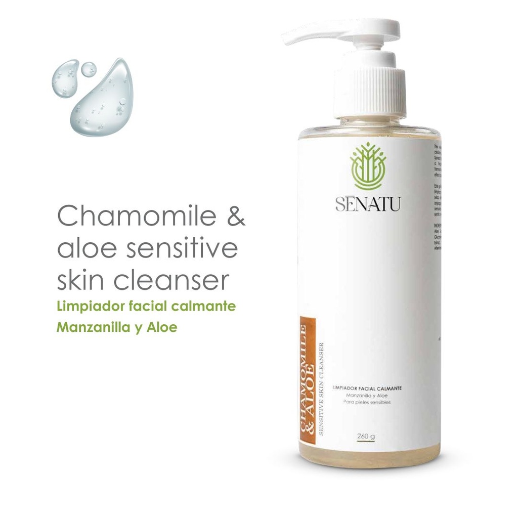 Jabón Facial Camomila y Aloe Piel Madura