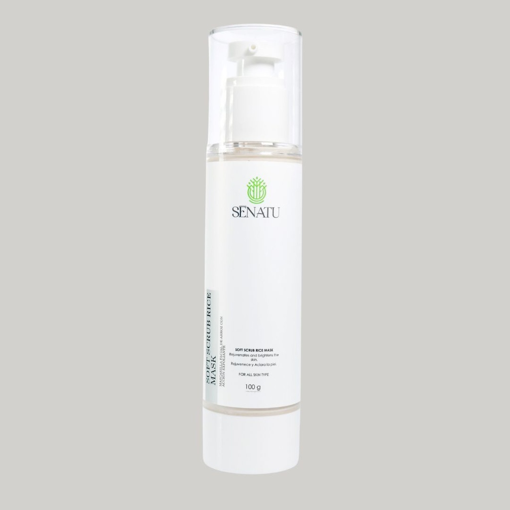 MASCARILLA  FACIAL ARROZ Y ARCILLA ACCION EXFOLIANTE (100 g)